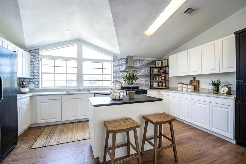 Kitchen - virtually staged