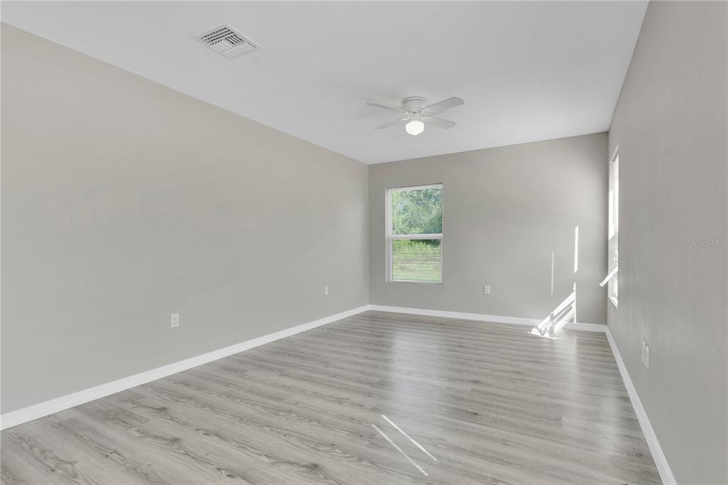 Open-Concept Living and Dinning Area