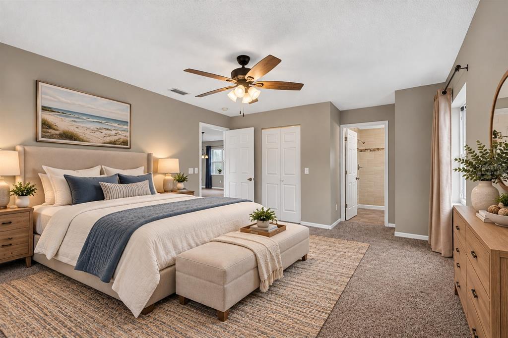 Primary BedroomVirtually Staged