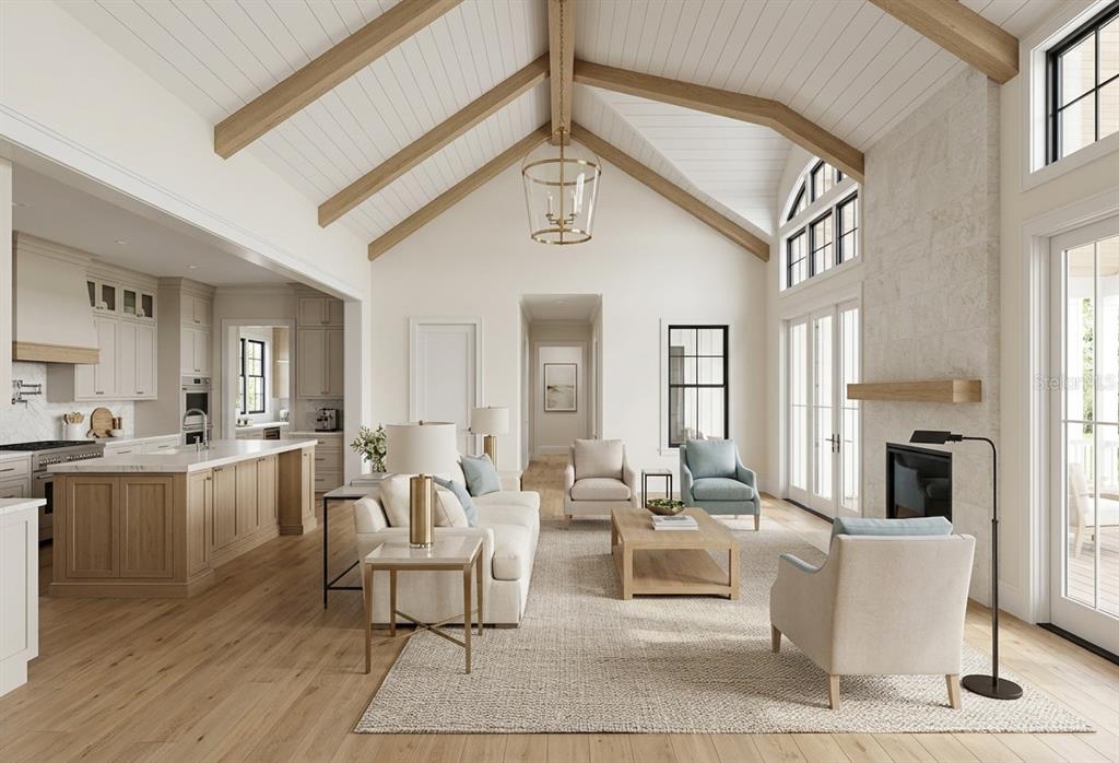 Great Room - Artist Rendition