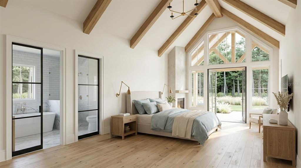 Primary Bedroom - Artist Rendition