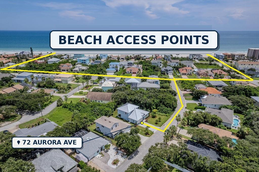 Property for sale at 72 AURORA AVENUE, PONCE INLET, FL, 32127
