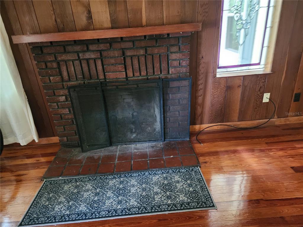 living room fire place