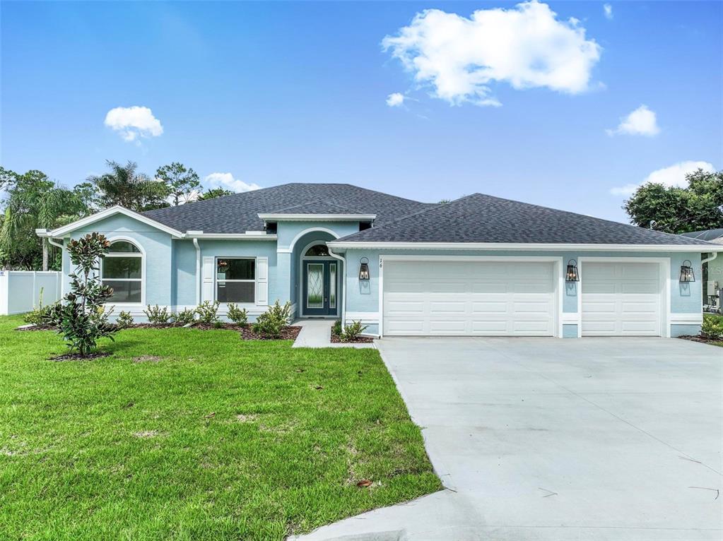 Property for sale at 16 EVANSVILLE LANE, PALM COAST, FL, 32164