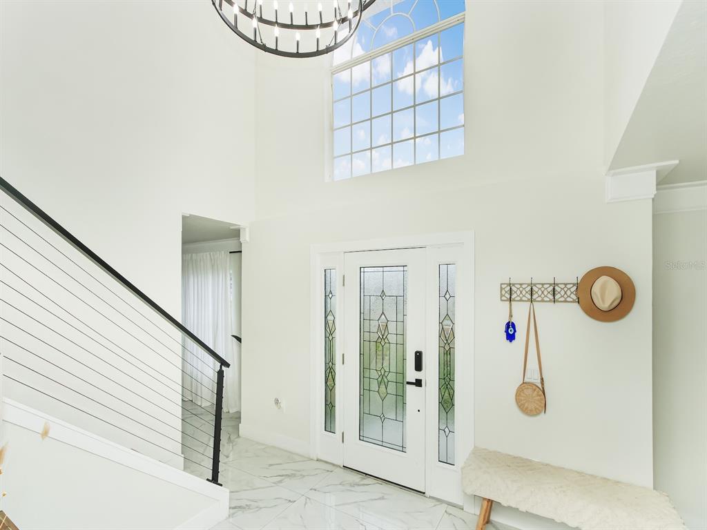 front entrance foyer create an image of adventure into your new home.