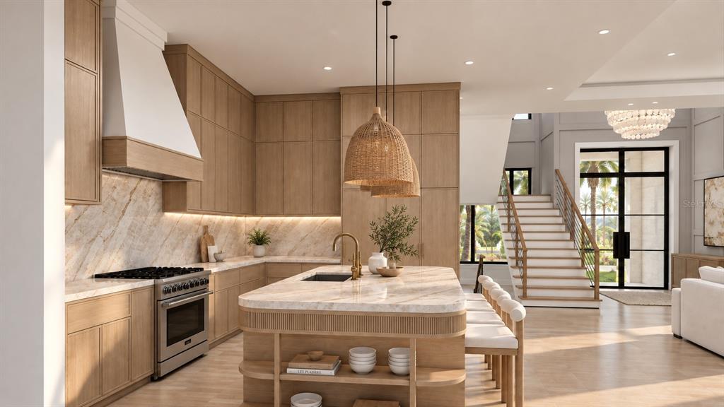 Chef Kitchen | Sub-zero appliances with Mille Coffee Bar
