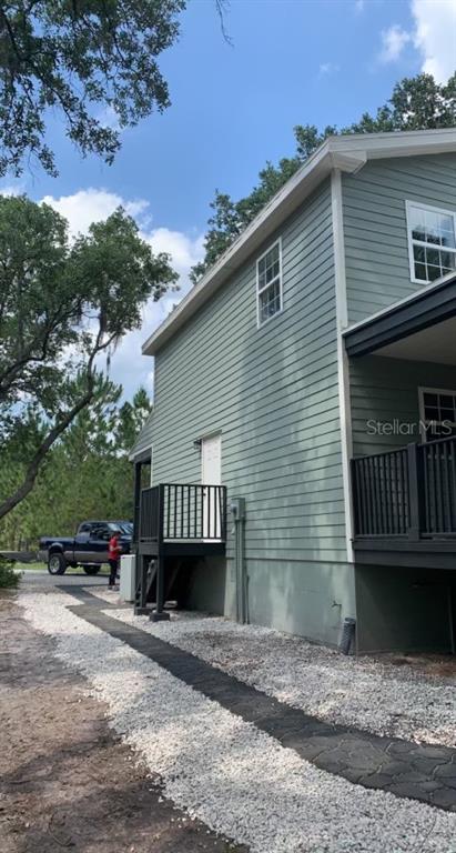 Side of house