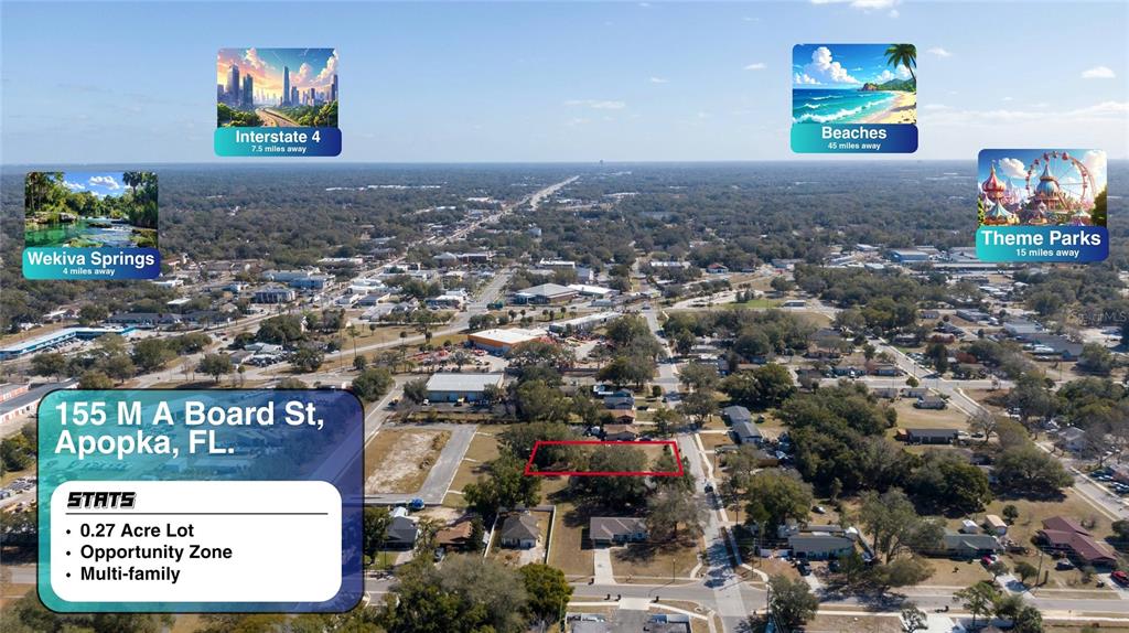 Property for sale at 155 MA BOARD STREET, APOPKA, FL, 32703