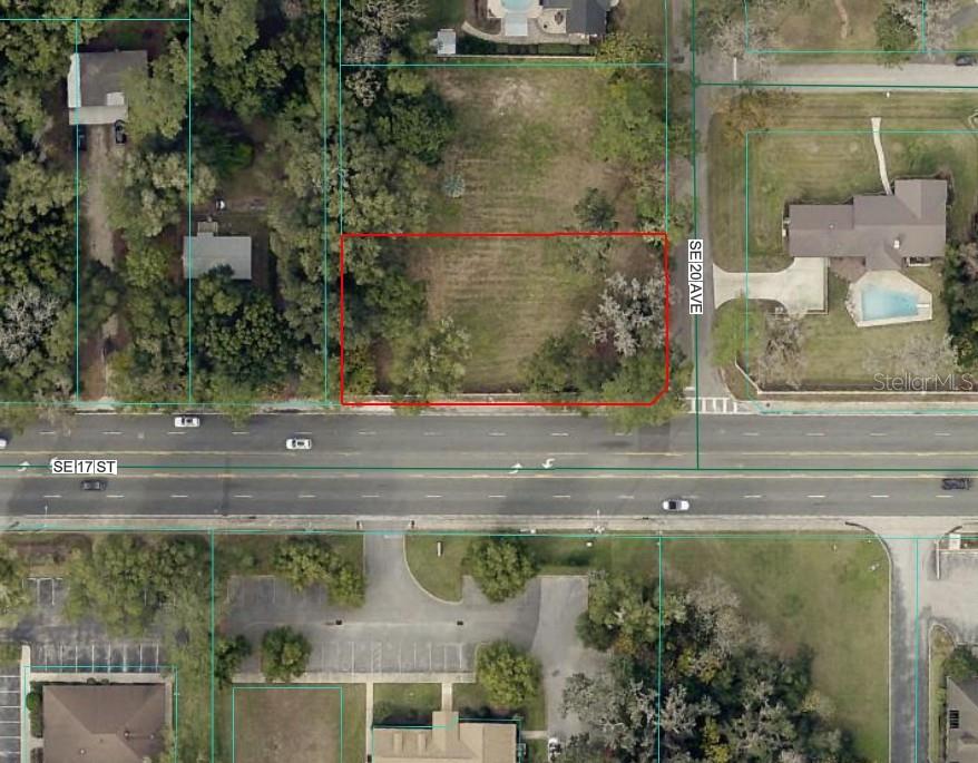 Property Appraiser view of lot.
