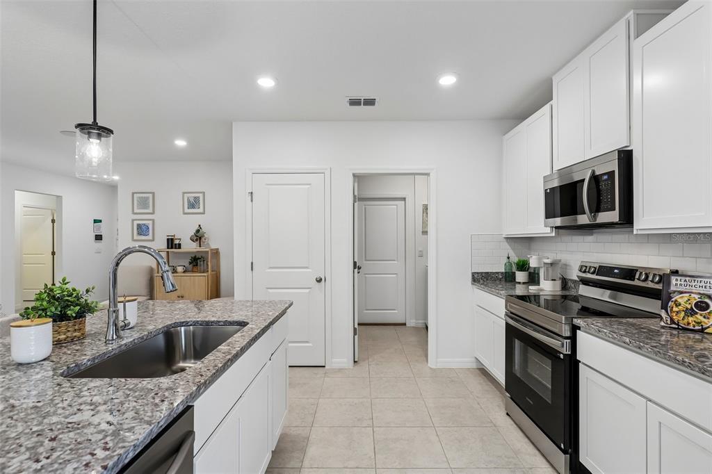 Model home - actual features may vary.