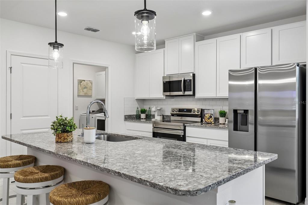Model home - actual features may vary.