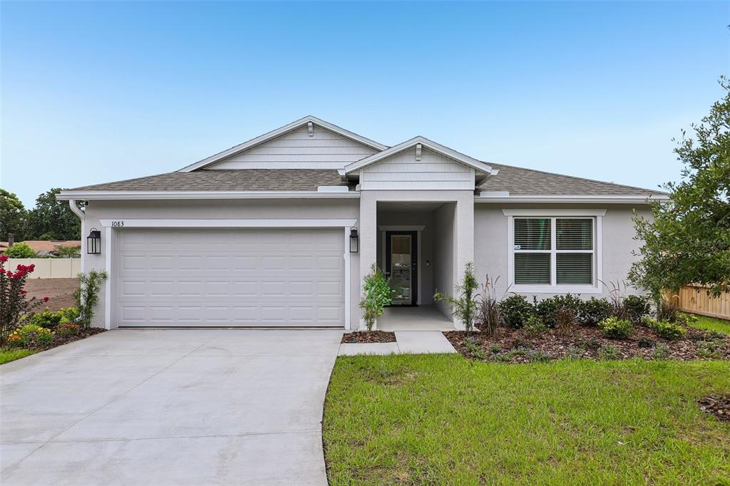 Model home - actual features may vary.