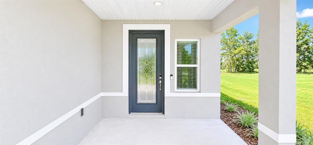 Glass Front Door