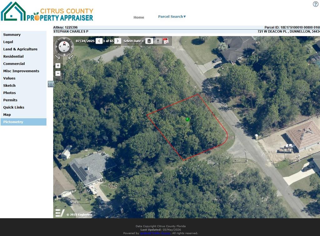 Property for sale at 721 W DEACON PLACE, CITRUS SPRINGS, FL, 34434