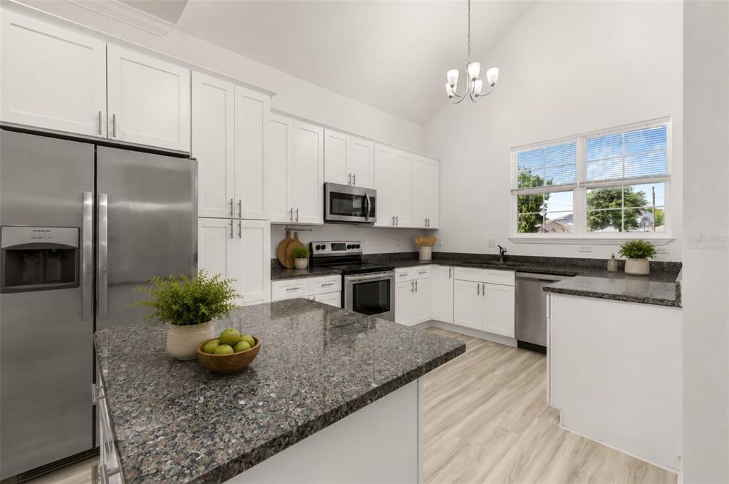 Virtually staged