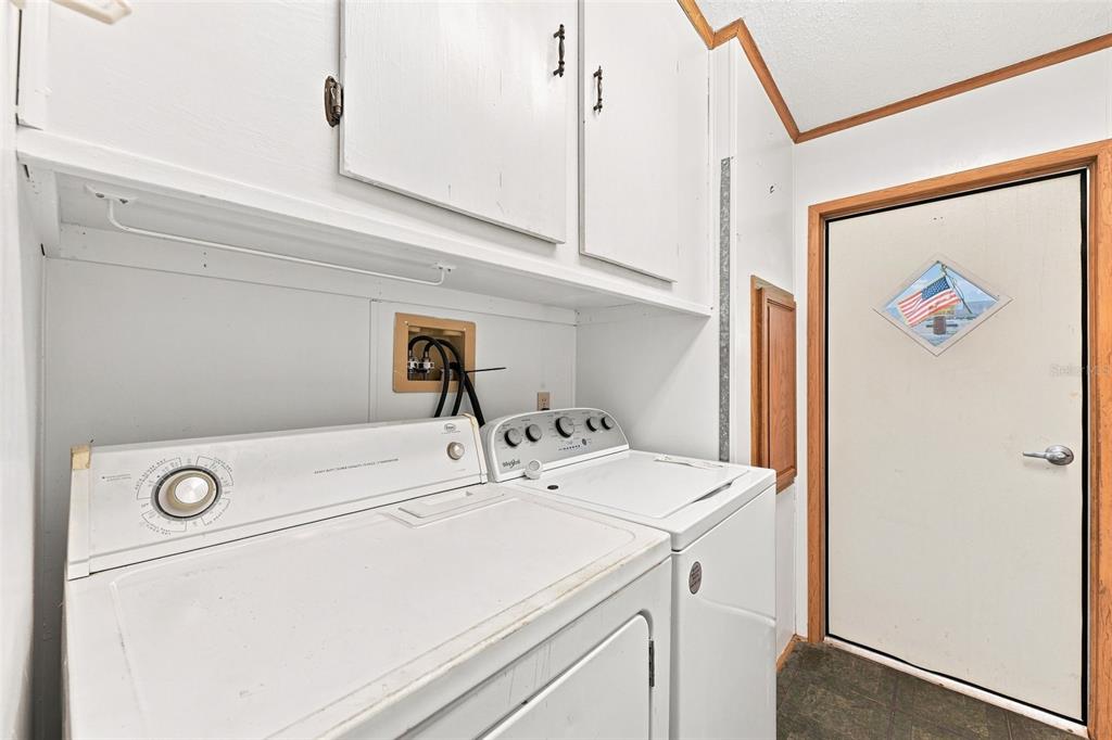 Indoor Laundry.