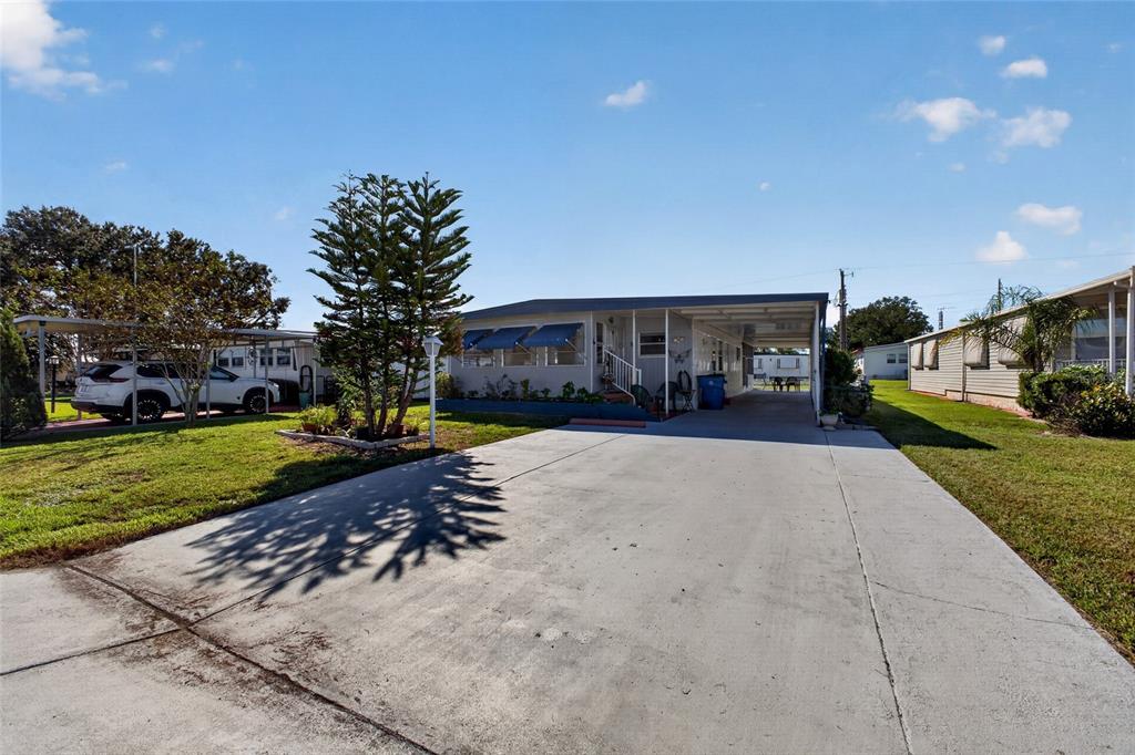 Front driveway