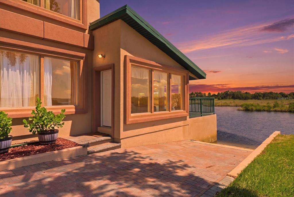 Twilight Waterside Exterior