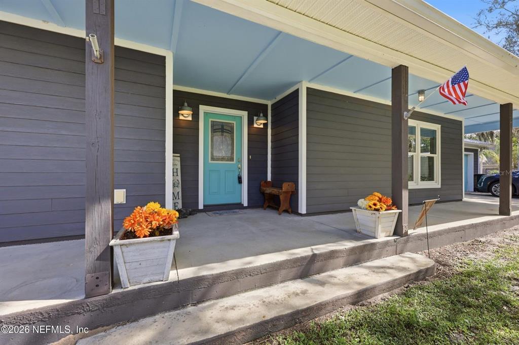 Large porch