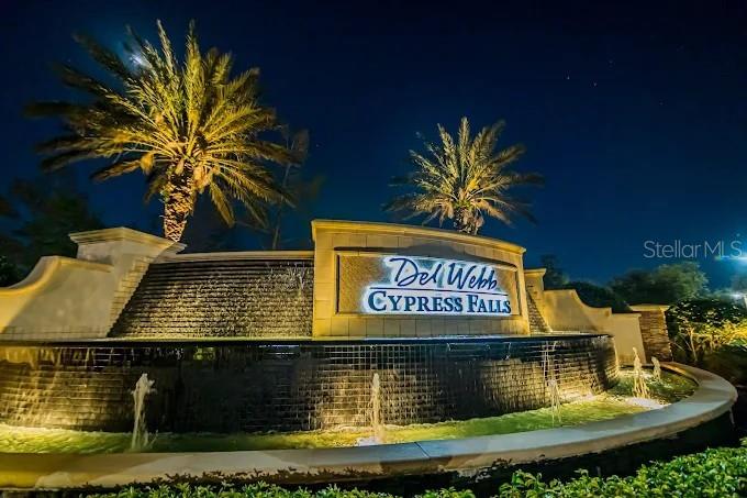 Welcome to Del Webb Cypress Falls, a gated 55+ community