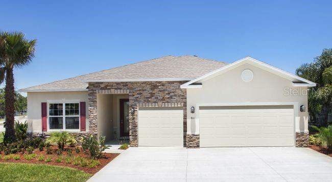 Model home - actual lot & features may vary.