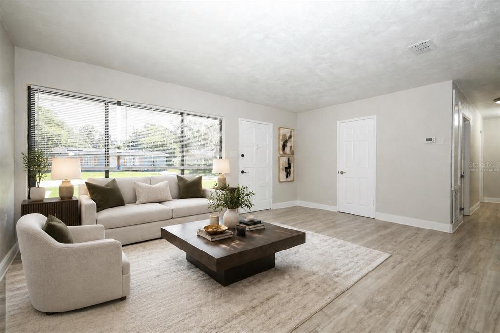 Virtually Staged-Living Room