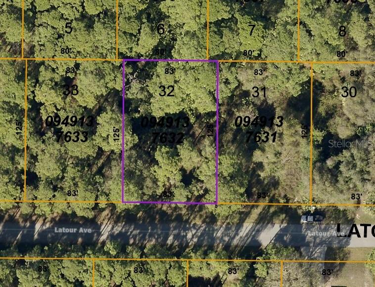 Property for sale at LOT 32 LATOUR AVENUE, NORTH PORT, FL, 34291