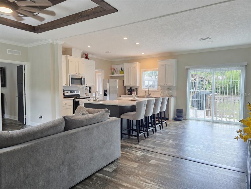 Open living area