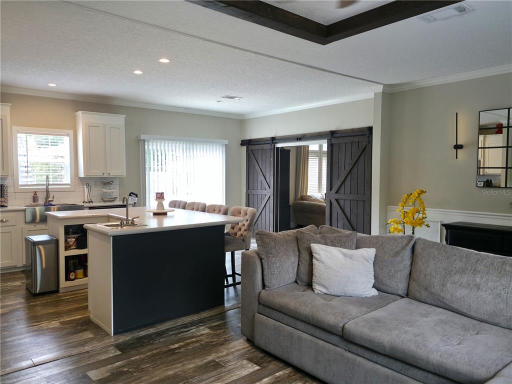Open living area