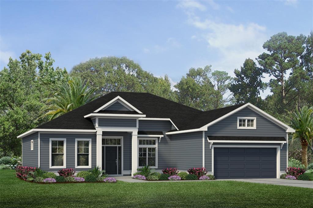 Rendering of proposed home – Oxford. Representative photo – not actual home. Preconstruction.