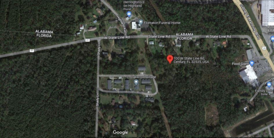 Property for sale at 100 W STATE LINE ROAD, CENTURY, FL, 32535