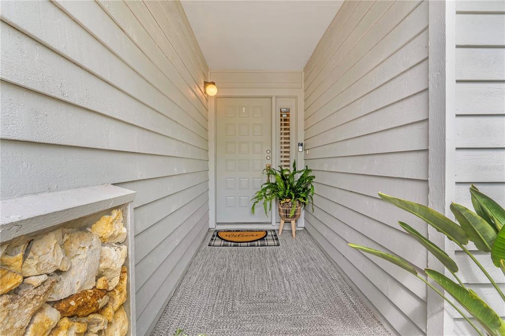 exterior entry