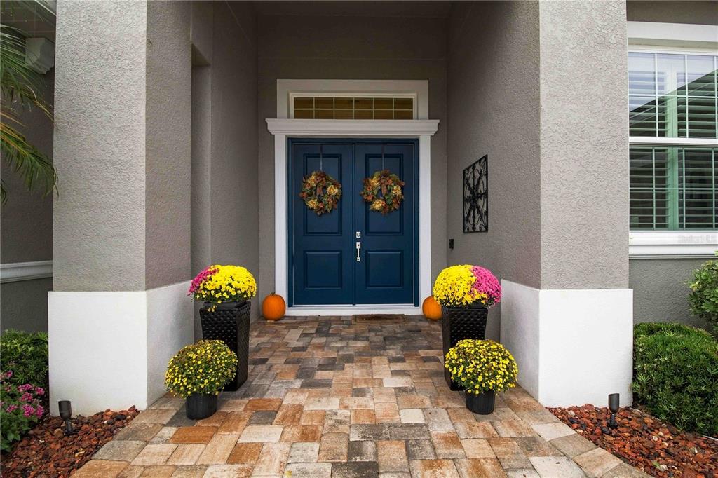 Grand Double-Door Entrance