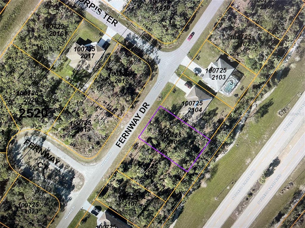Property for sale at LOT 5 FERNWAY DRIVE, NORTH PORT, FL, 34288