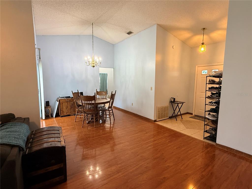 Foyer and Dining Room View