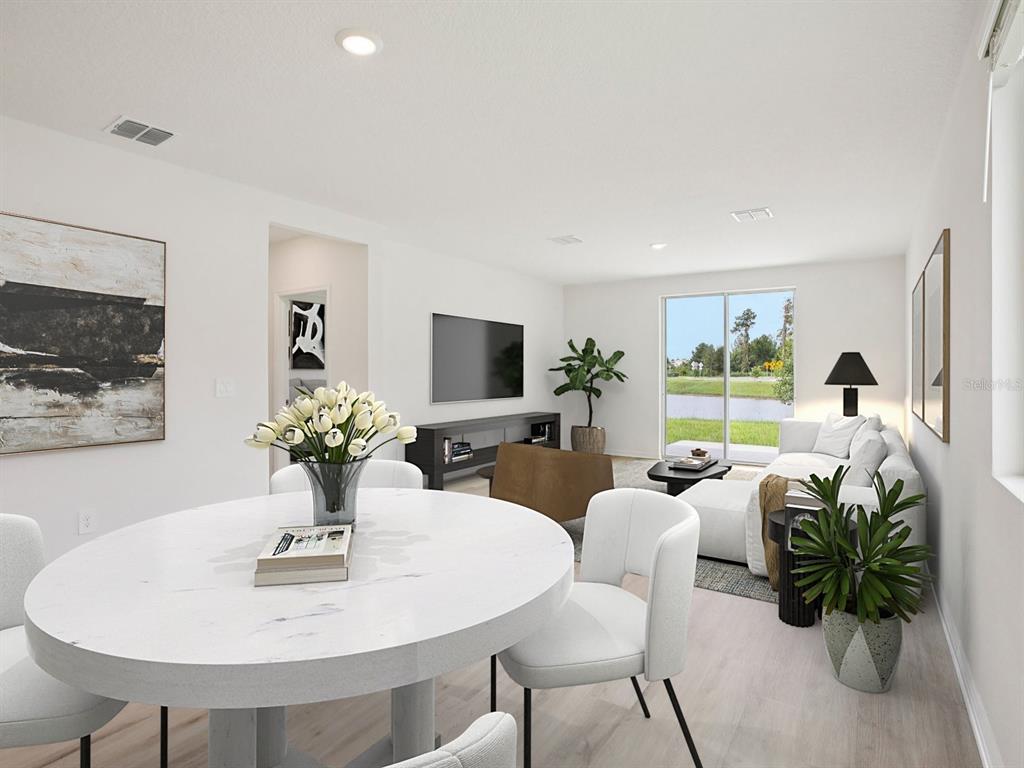 Photo is not of the actual home but of a builder home with same floorplan with similar interior finishes.