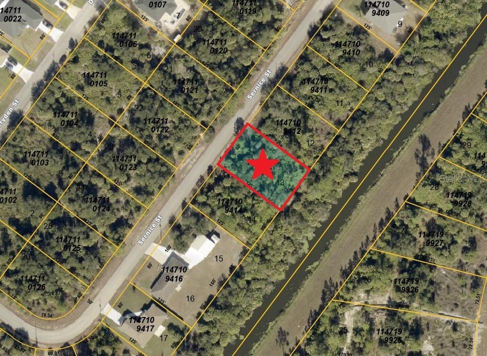 Property for sale at Lot 13 SERNICE STREET, NORTH PORT, FL, 34288