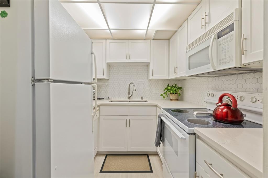 Remodeled kitchen