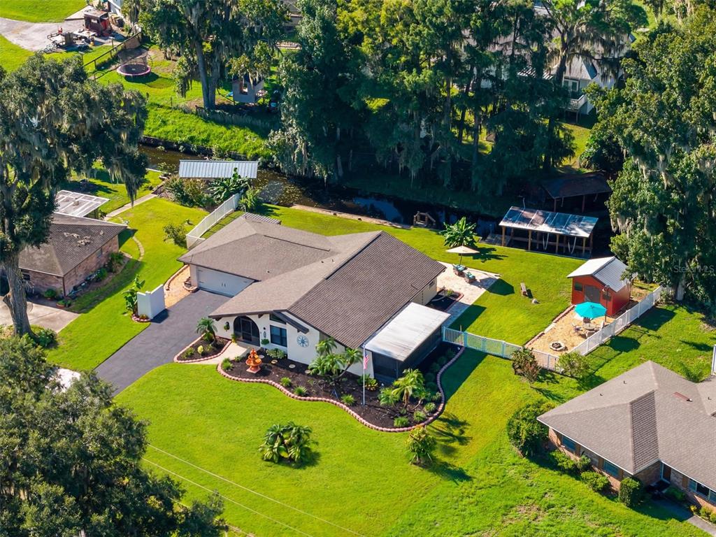 Oversized Canal Front Lot