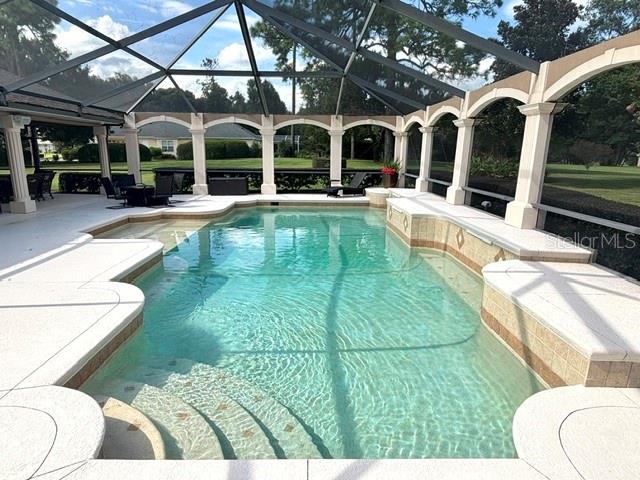 Resort style pool