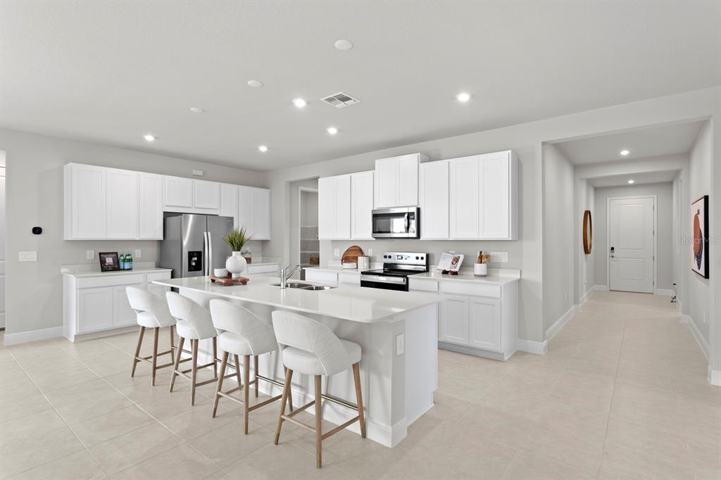 Staged Home of the same floor plan