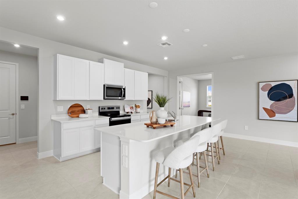 Staged Home of the same floor plan