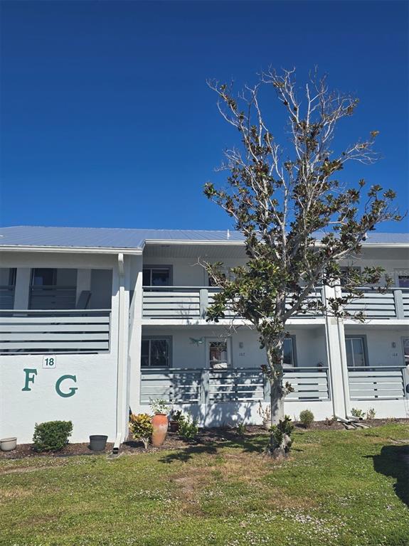 Front of building