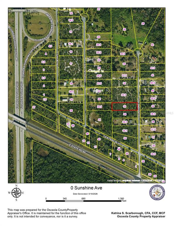 Property for sale at 0 SUNSHINE AVENUE, OKEECHOBEE, FL, 34972