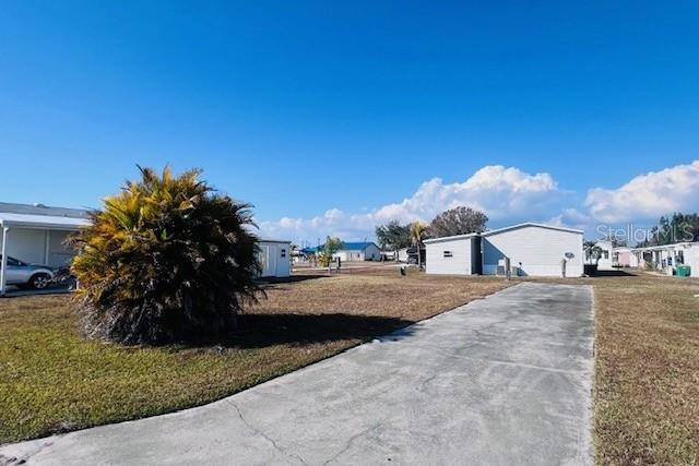 Lot and paved pad