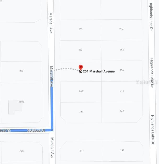Property for sale at 251 MARSHALL AVENUE, LAKE PLACID, FL, 33852