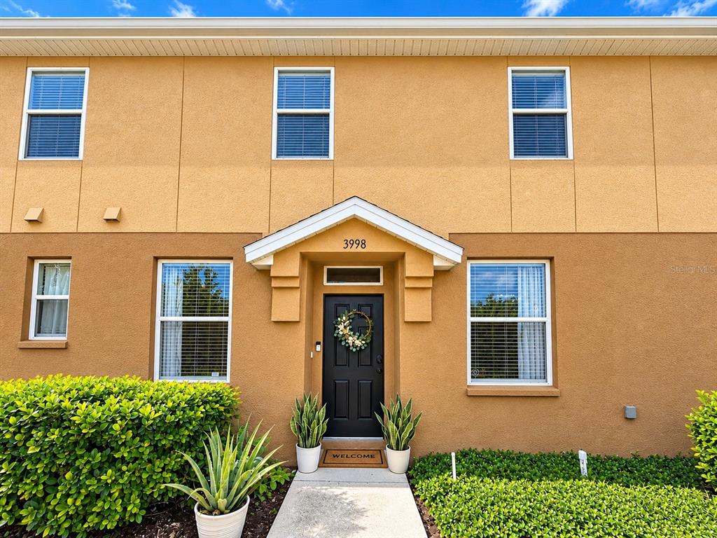 Private front entrance