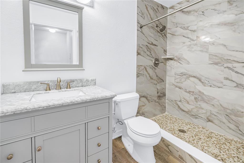 updated bathroom