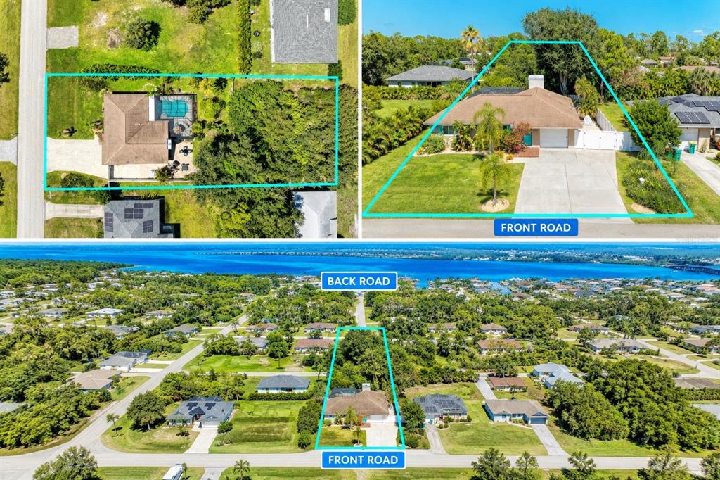 showing home and included lot directly behind ( street to street) 14033 Fillmore)