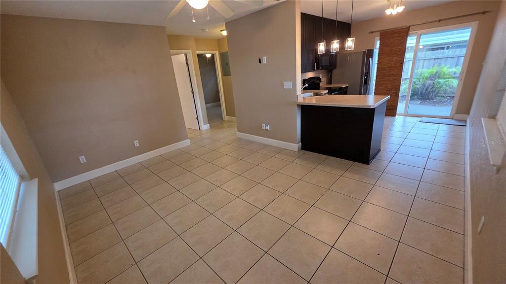 Kitchen and Living Room Combo